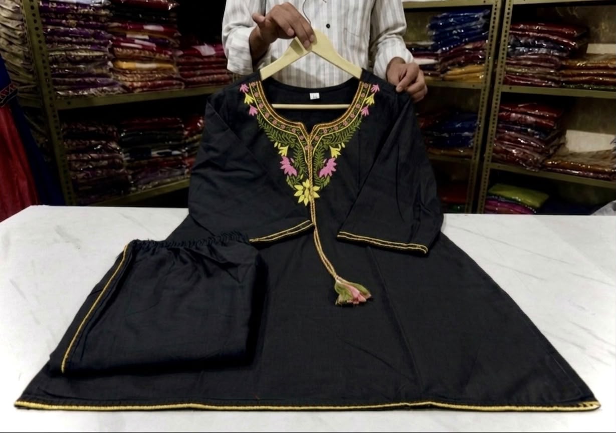 LAKSHIRA Floral Embroidered Co-Ord Set for Women